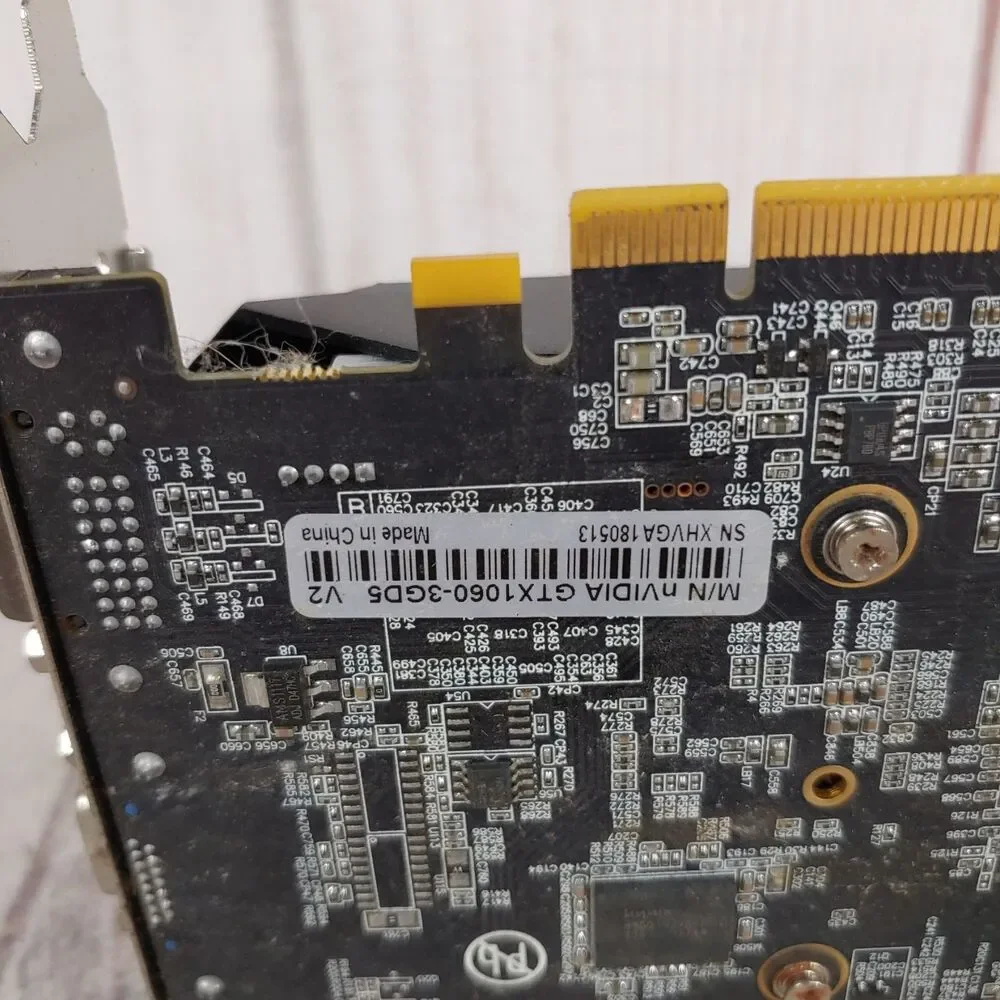 Nvidia Geforce GTX 1060 3GB GDDR5 Graphics Card - NOT TESTED - For Parts/Repair
